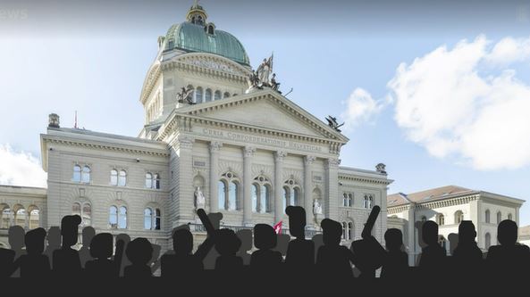 Das Bundeshaus in Bern