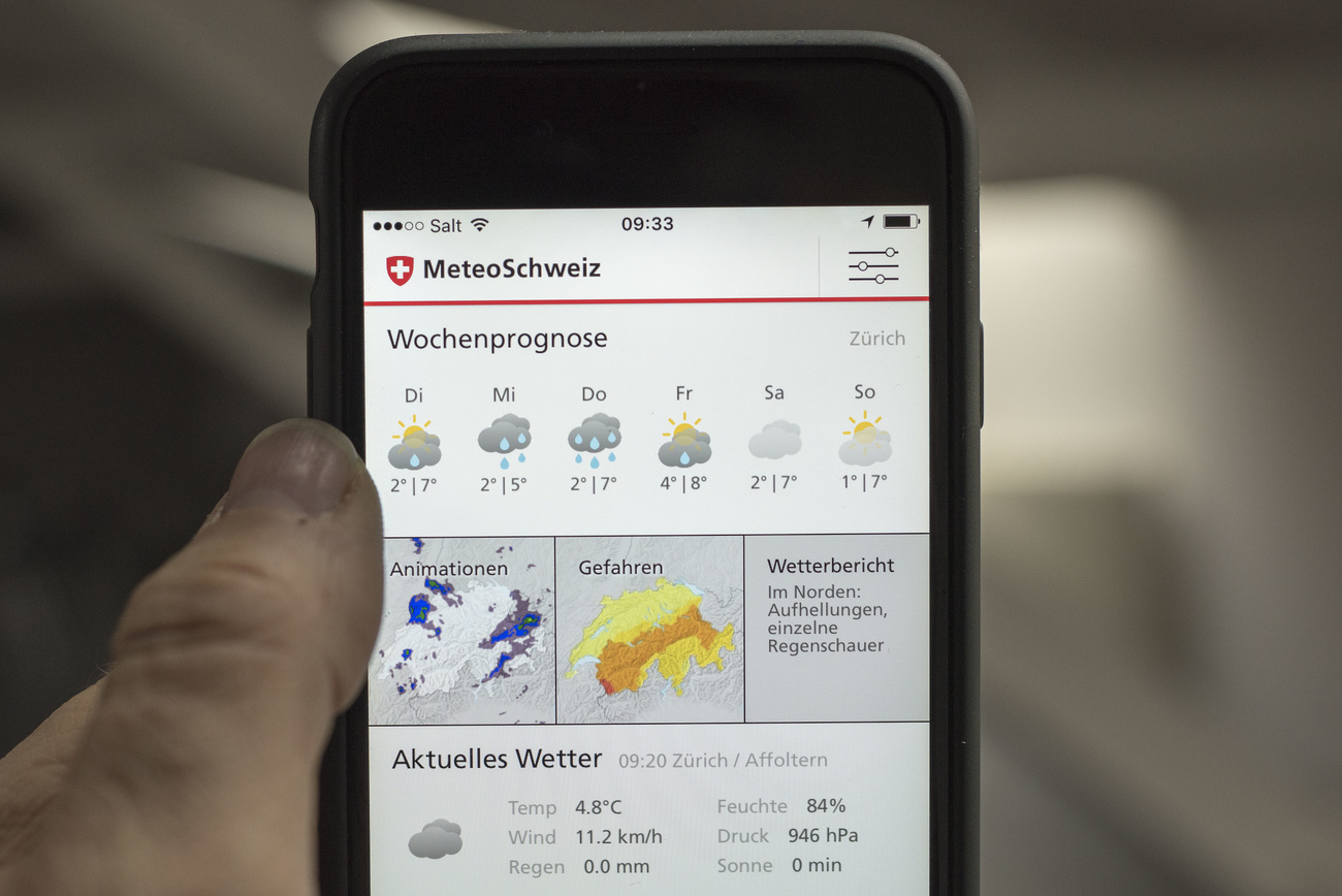 appli météosuisse