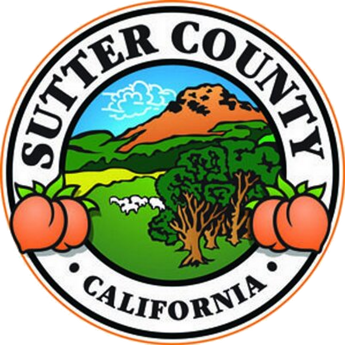 Armoiries du comté de Sutter en Californie.