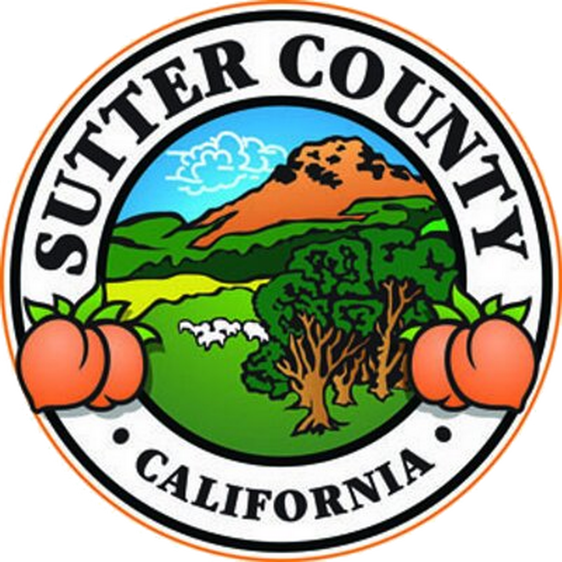 Wappen des Sutter County in Kalifornien
