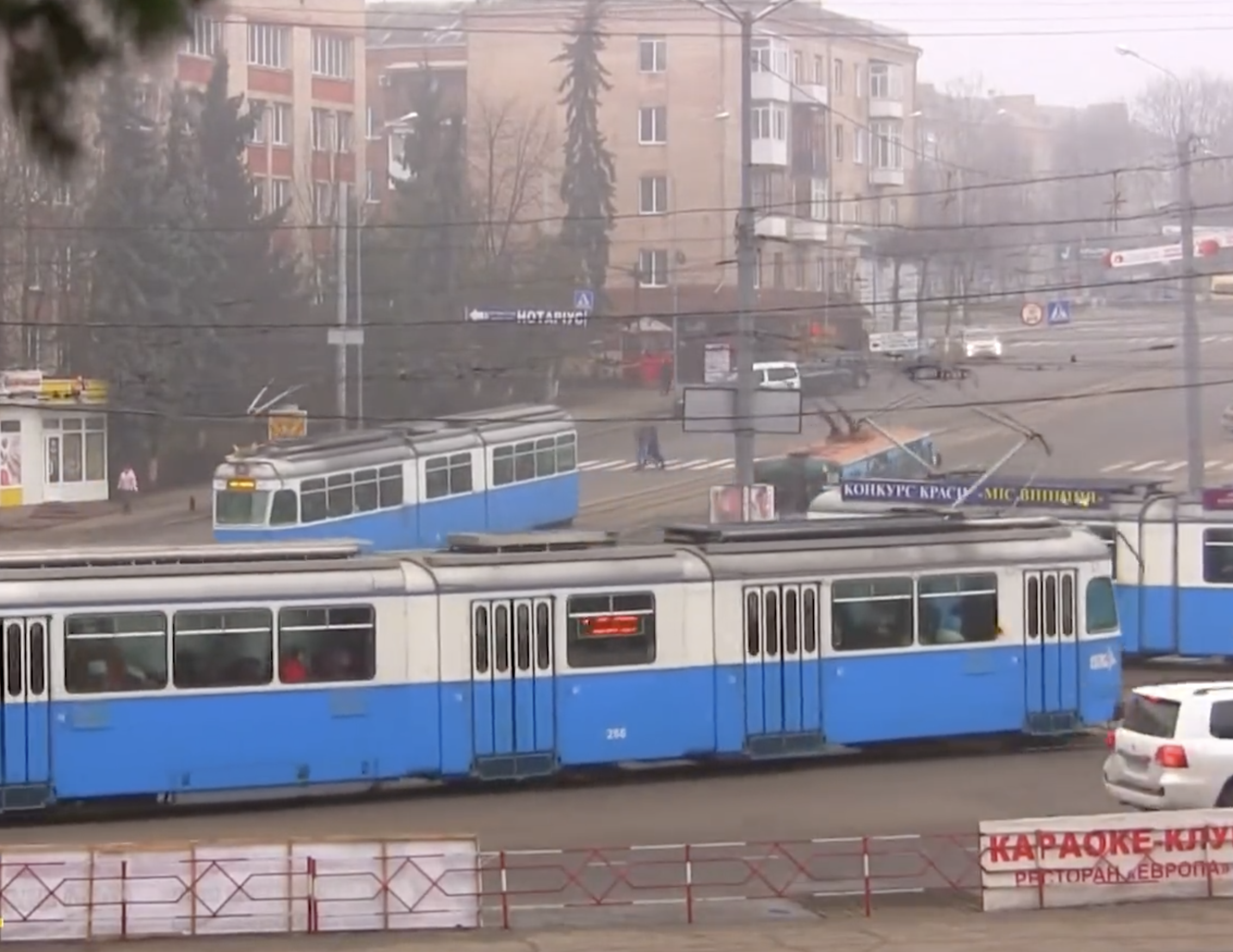 Zürcher Tram in der Ukraine