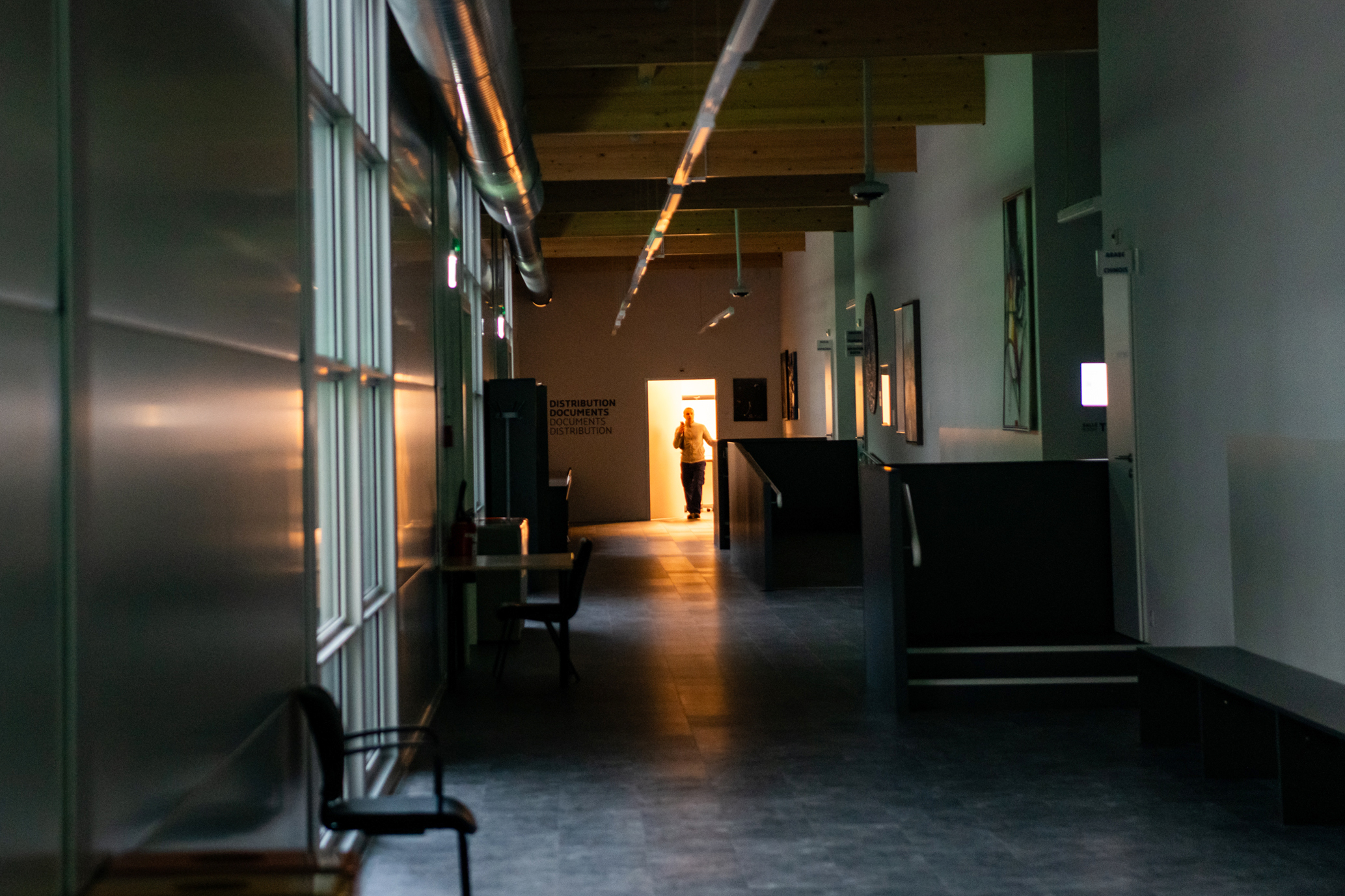 dark rooms and corridors UN Geneva
