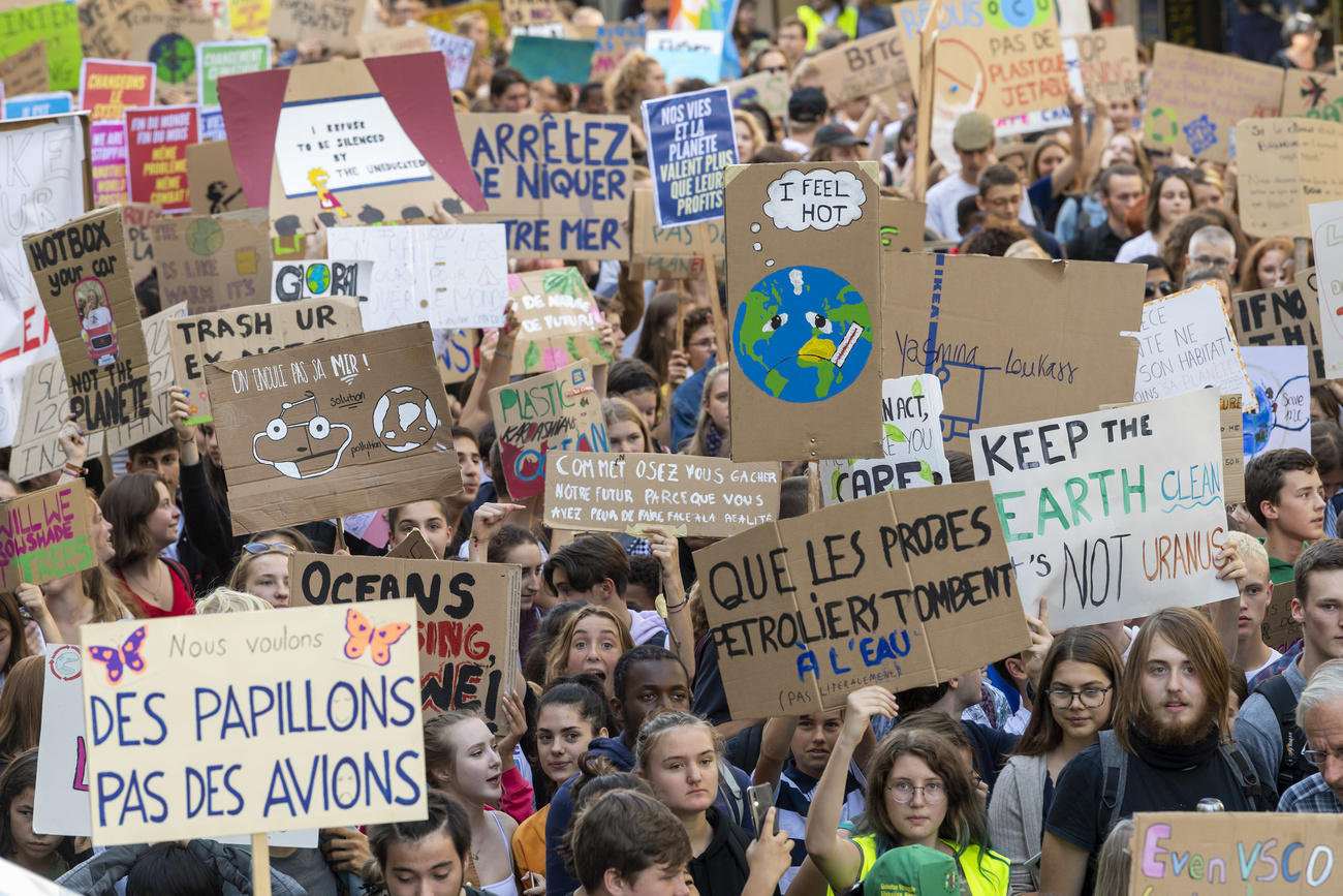Grève du climat à Genève