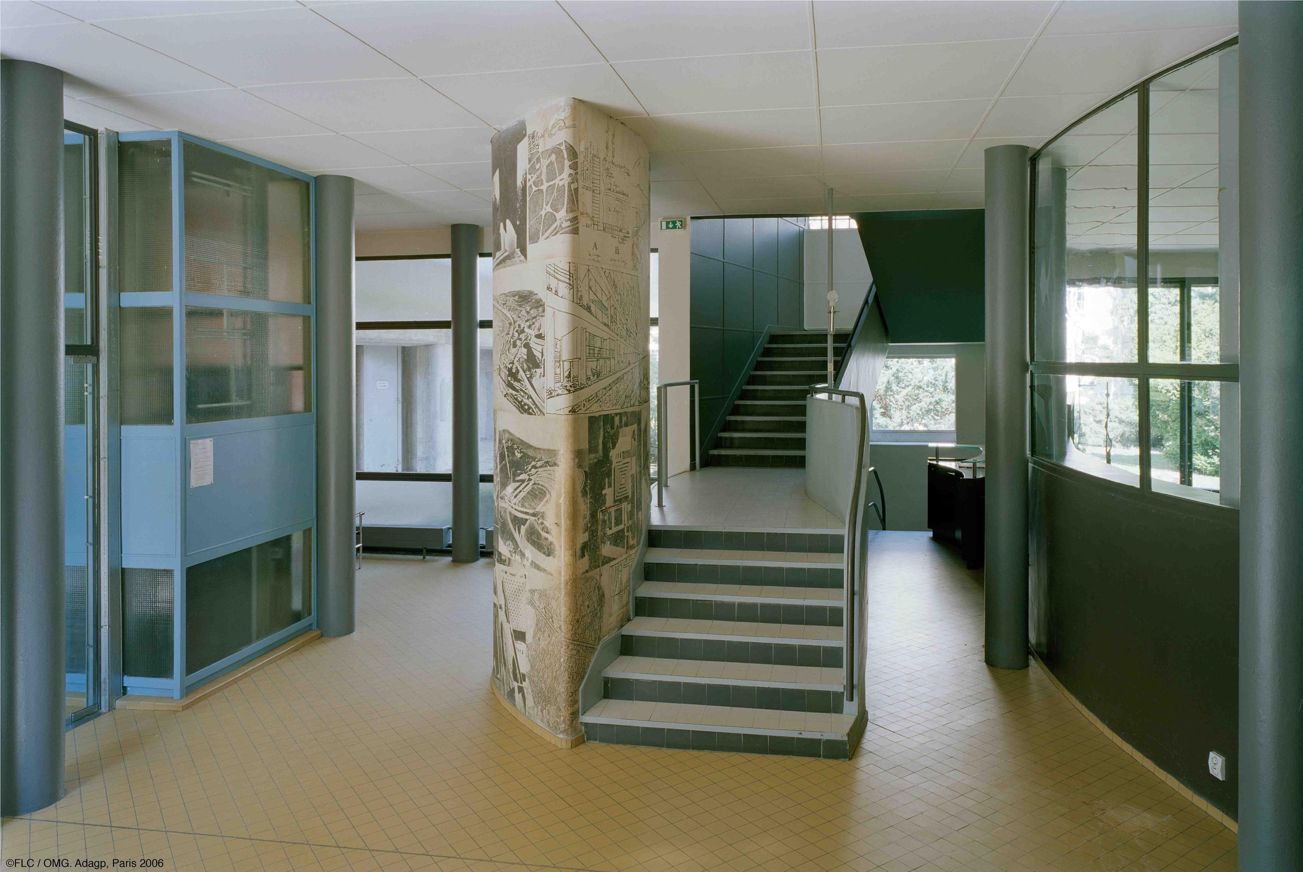 Hall d entrée du Pavillon suisse