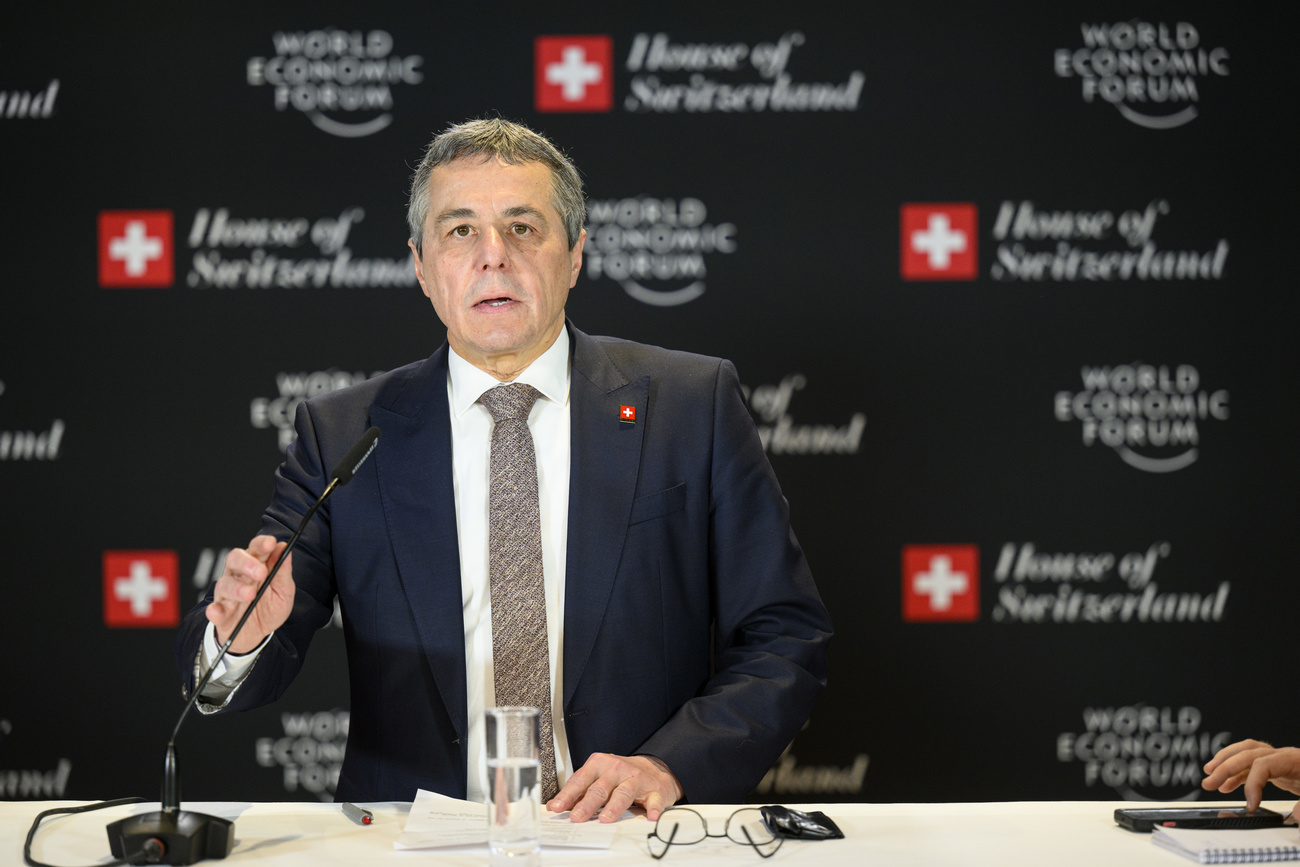 Ignazio Cassis au WEF 2024