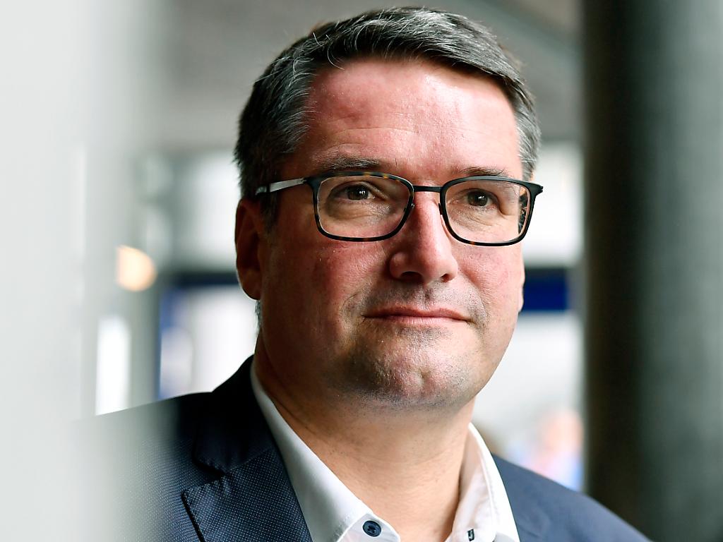 Porträtaufnahme von SP-Präsident Christian Levrat.