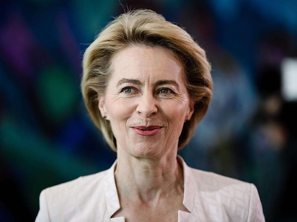 Ein Foto von Frau von der Leyen.