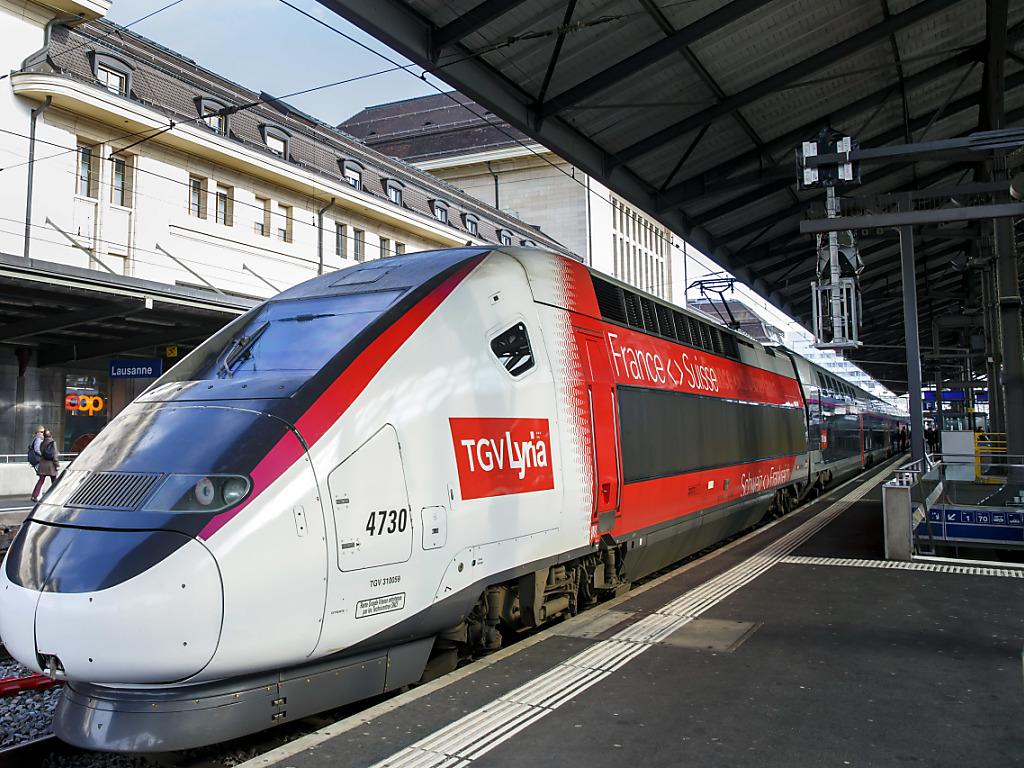 tgv en gare