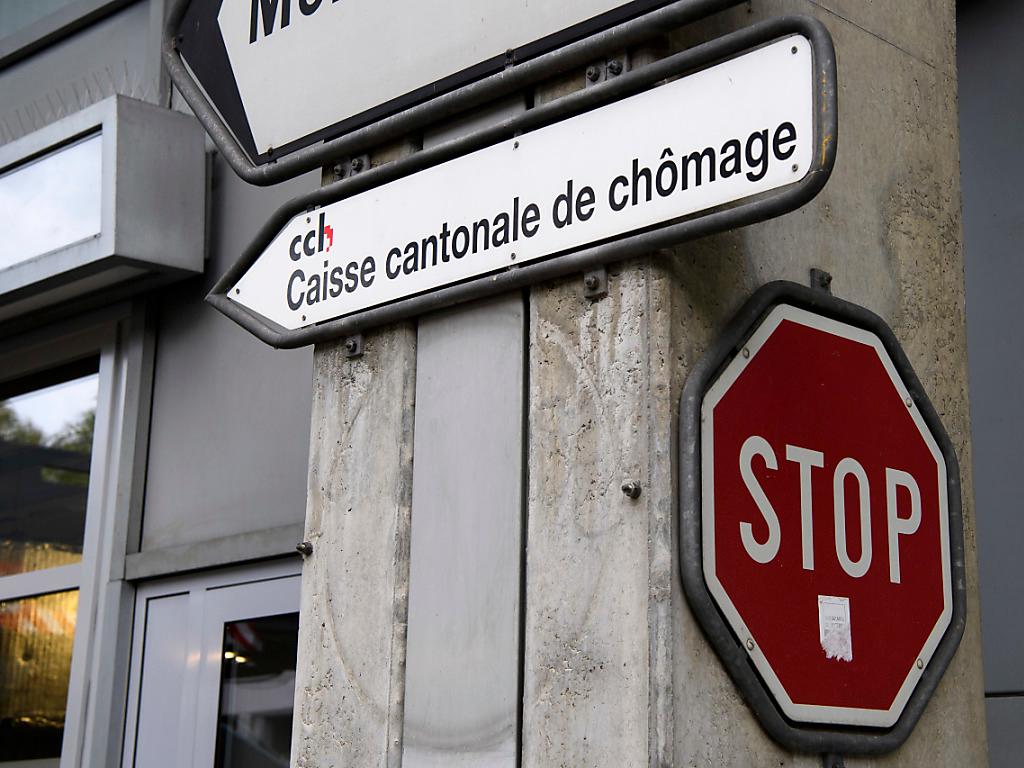 panneau de chômage
