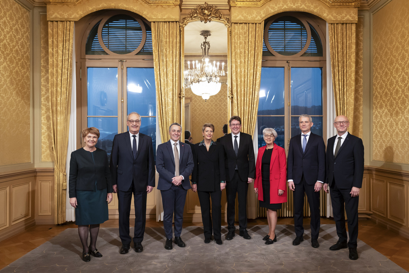 Le nouveau Conseil fédéral après les élections du 13.12.2023