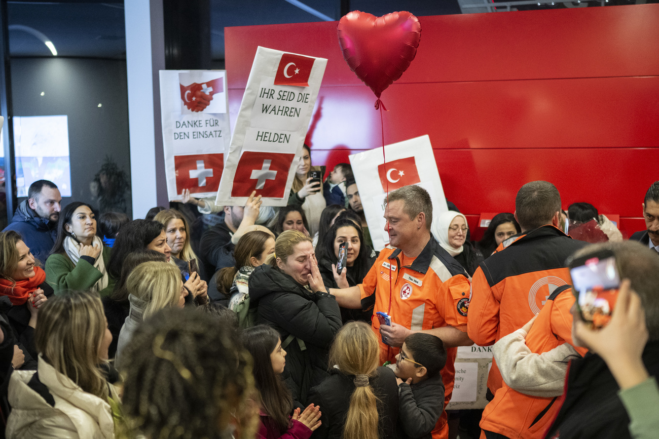 Les secouristes suisses rentrent de Turquie après le séisme du 6 février 2023