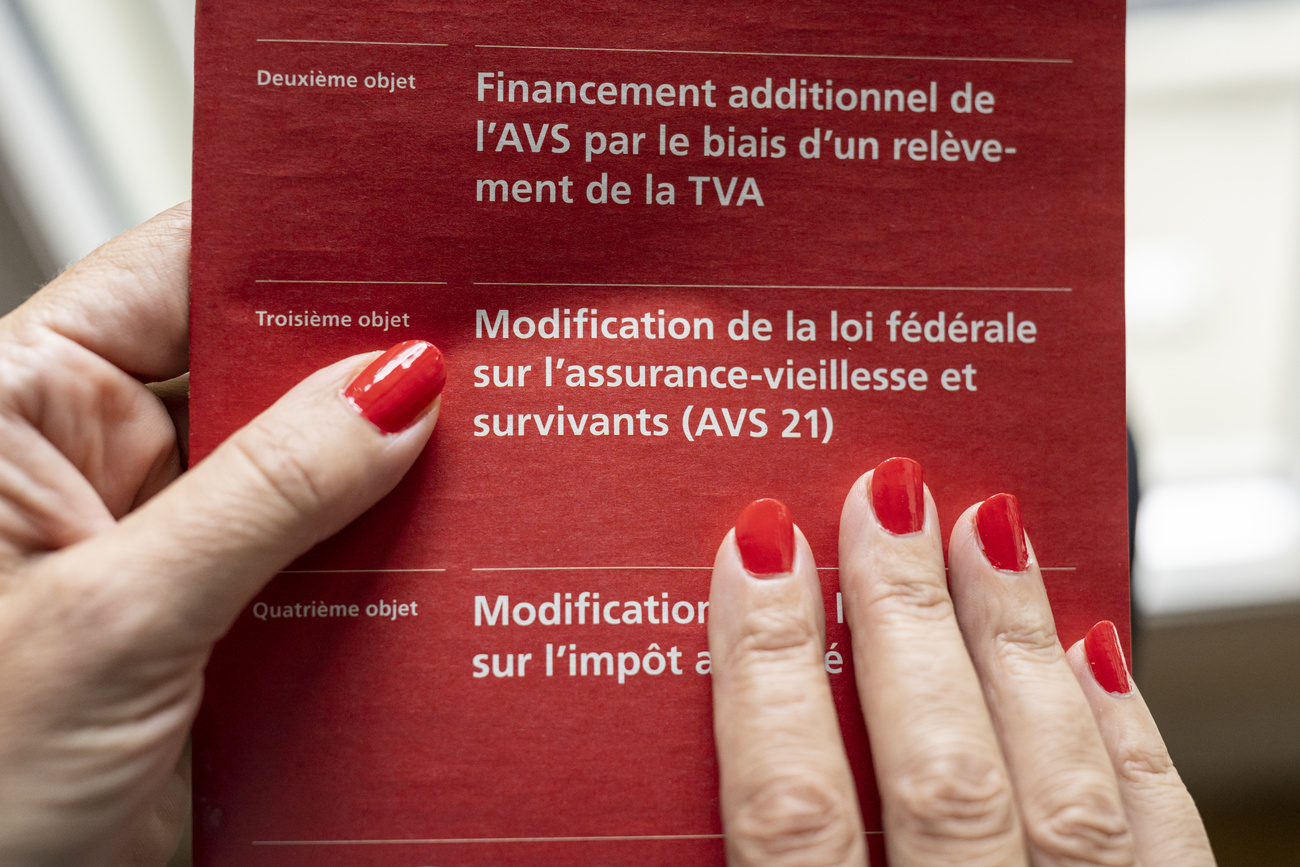 matériel de vote pour le 25 septembre 2022