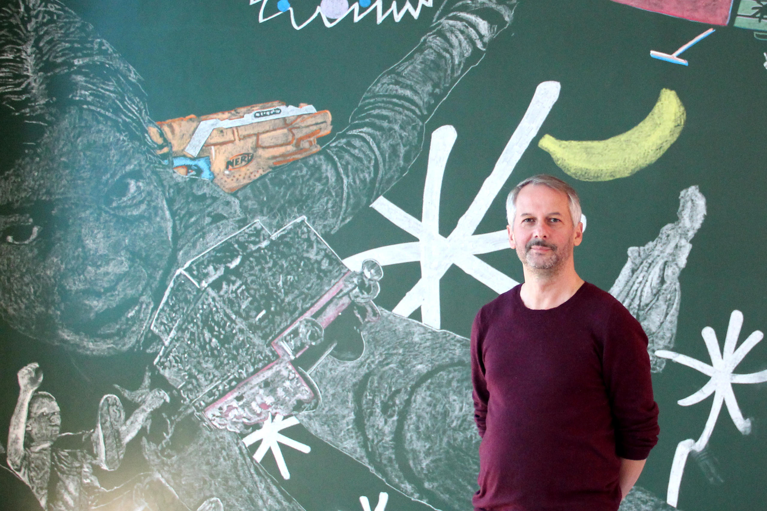 The curator Roger Buergel