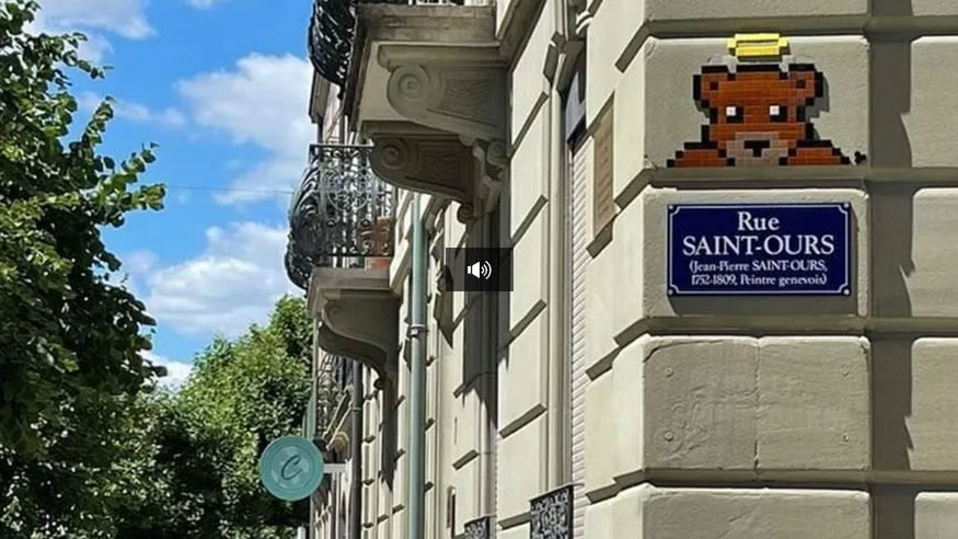 Mosaïque rue St Ours