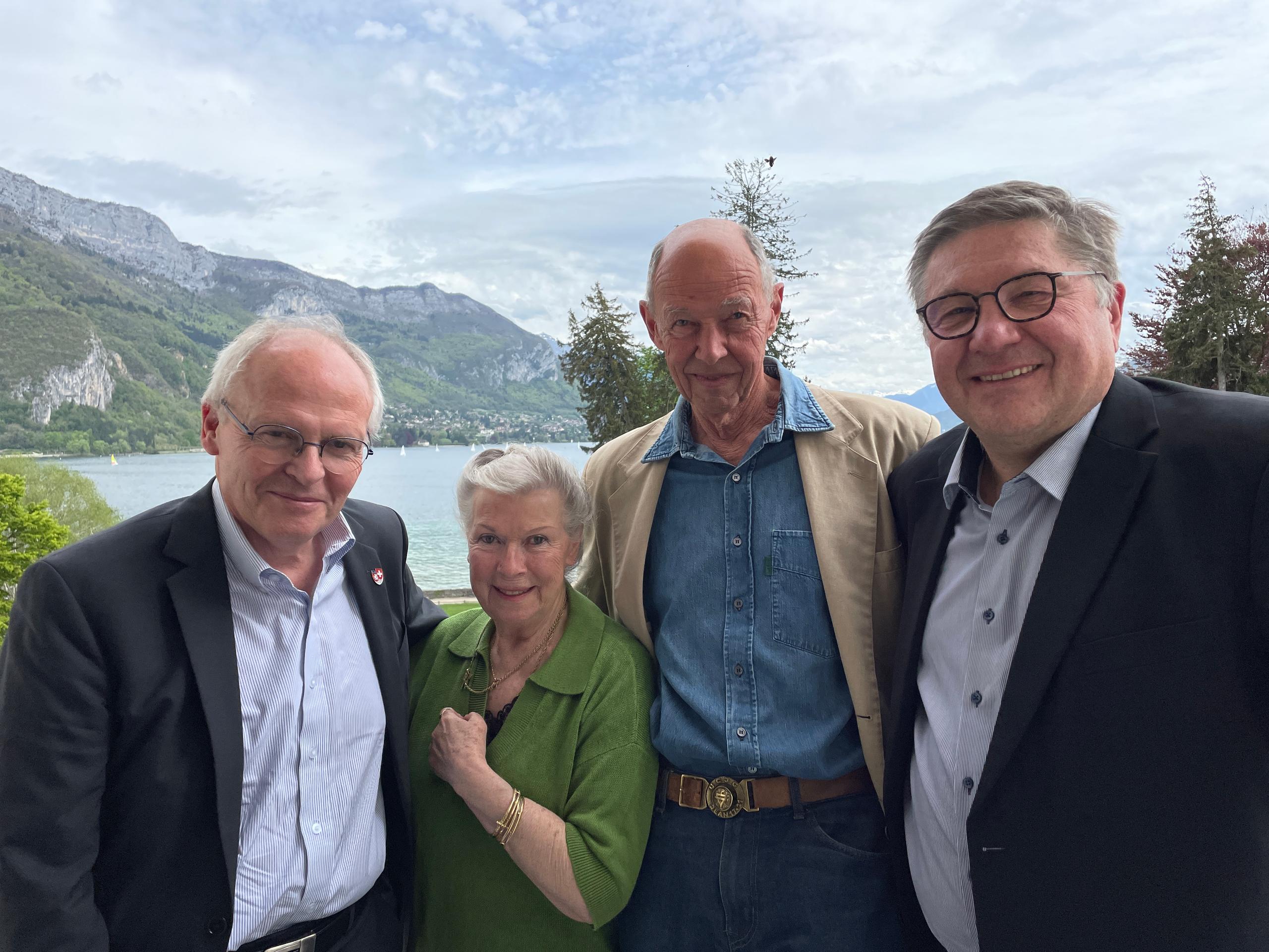 des responsables des Suisses de l étranger en France