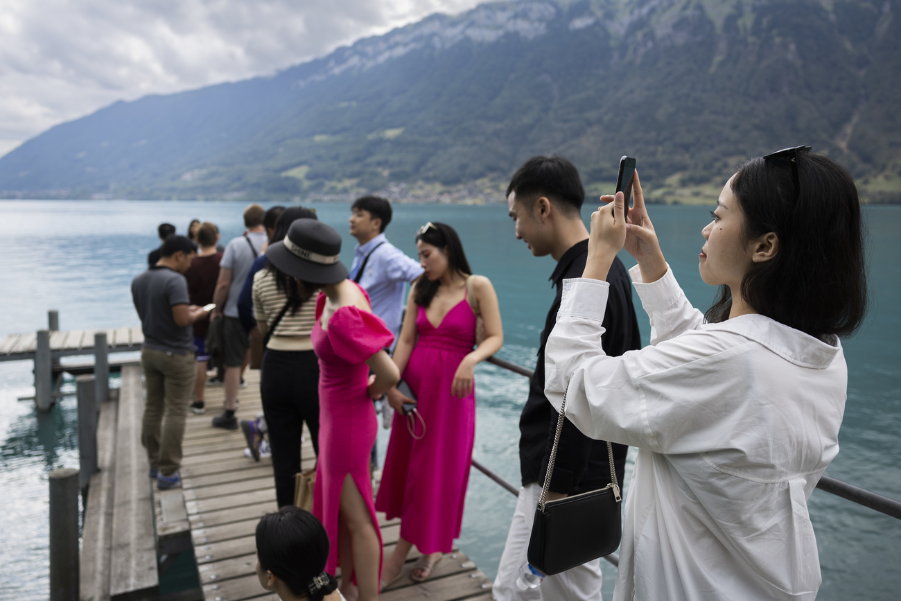Bootssteg in Brienz