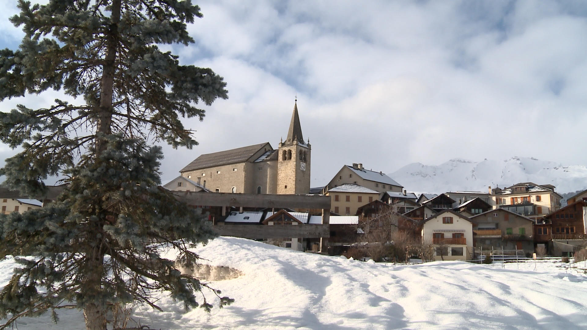 typical swiss village