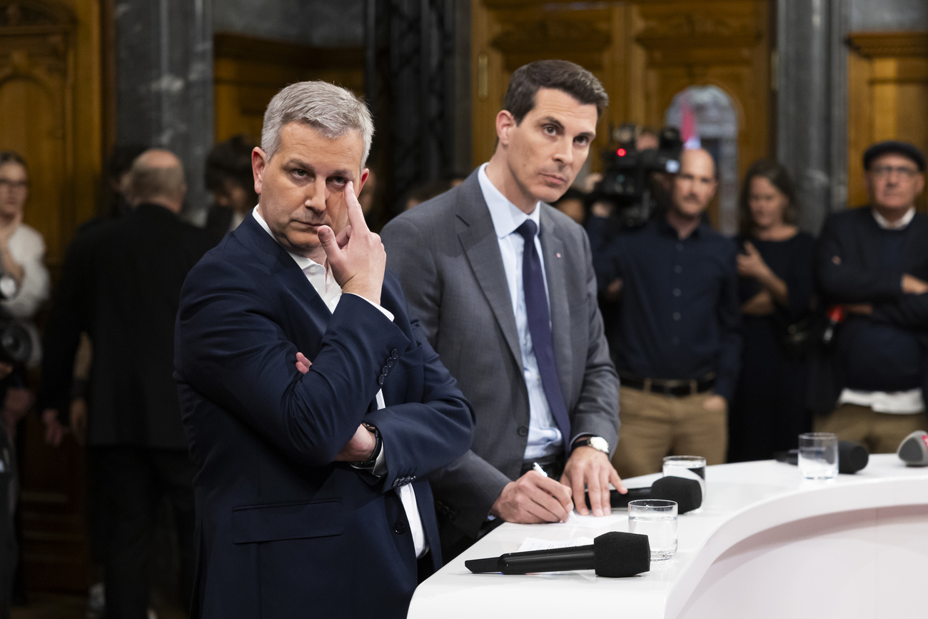 dibattito televisivo dei presidenti dei principali partiti svizzeri