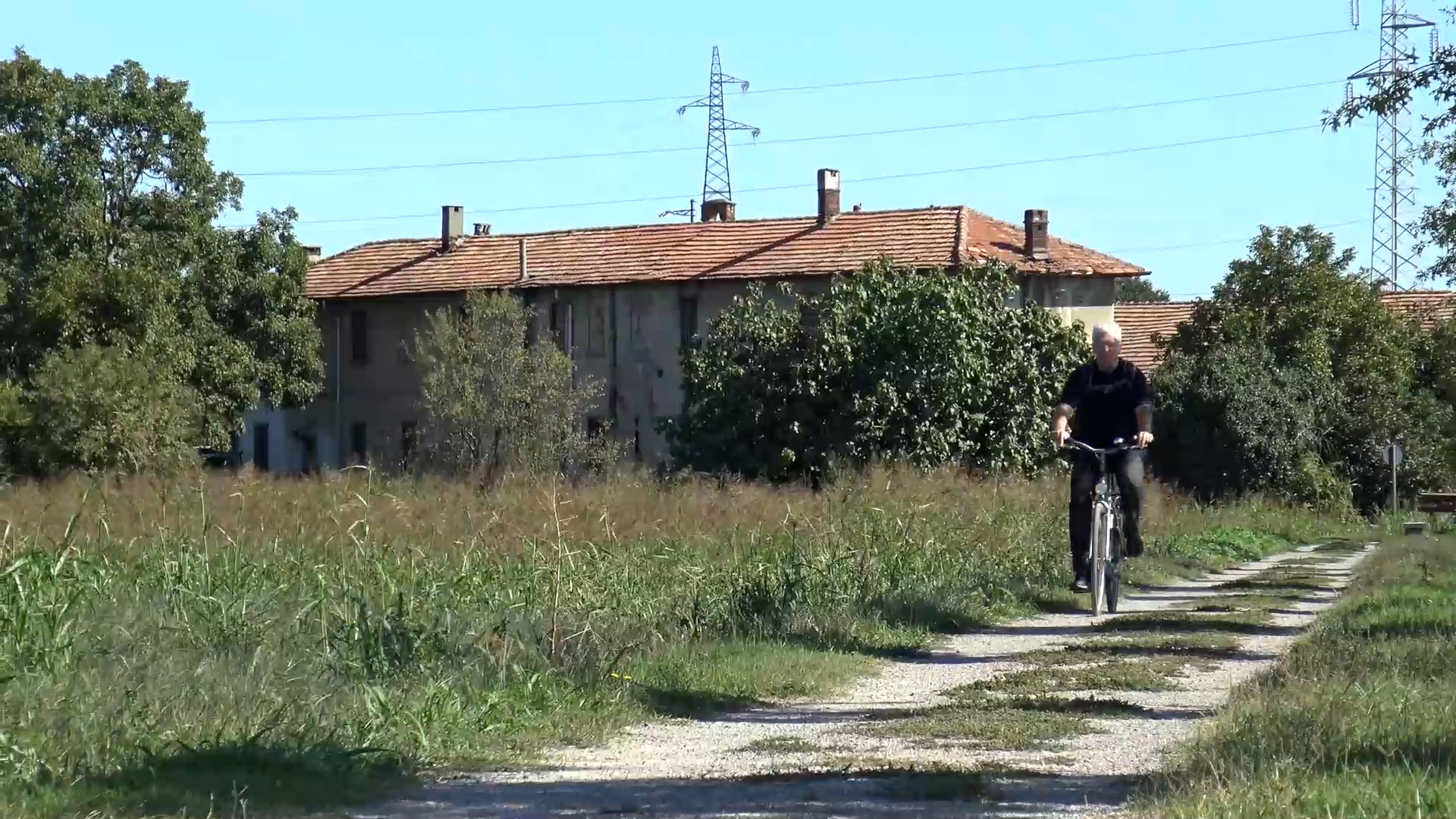 persona in bicicletta