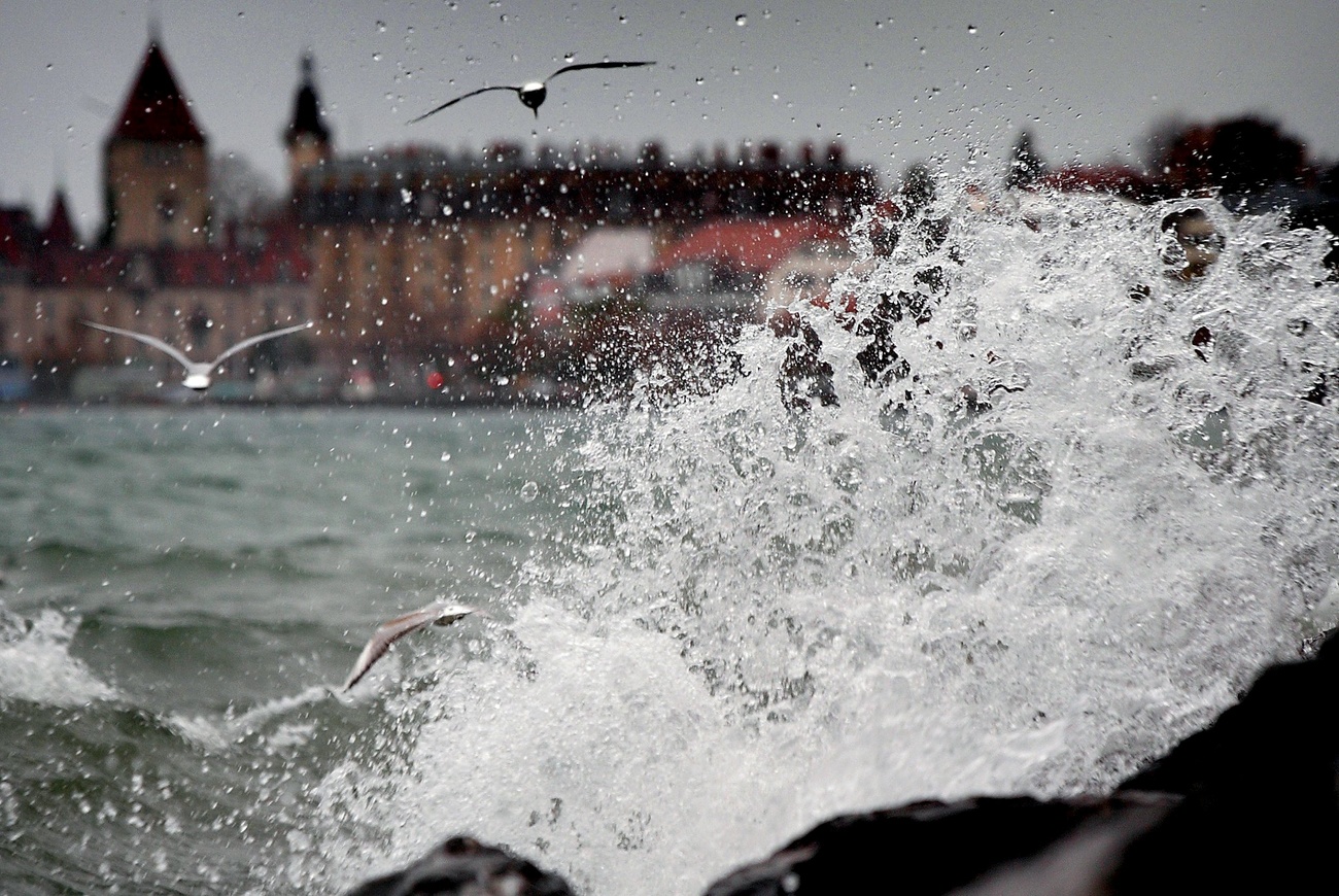 Sturm am Genfersee