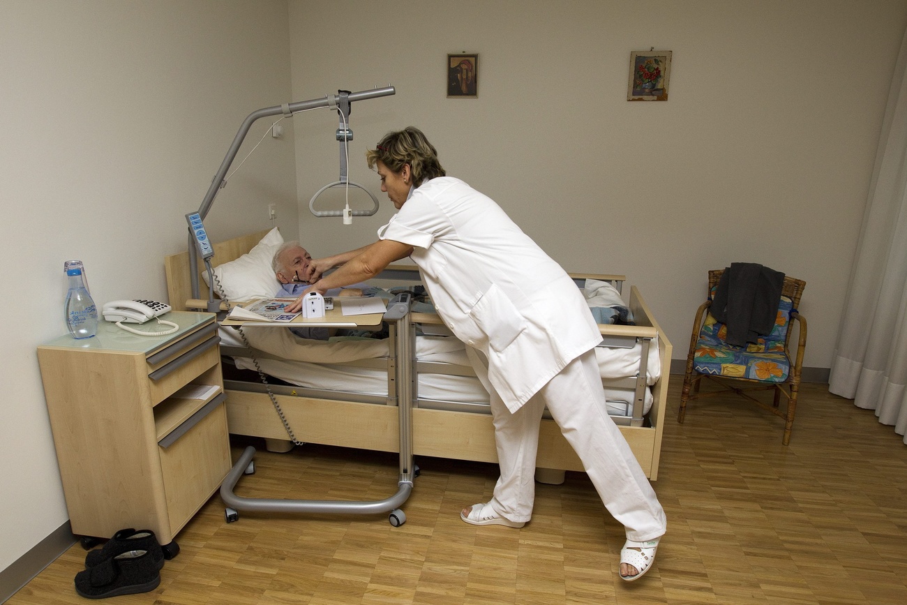 Personale di cura in casa anziani