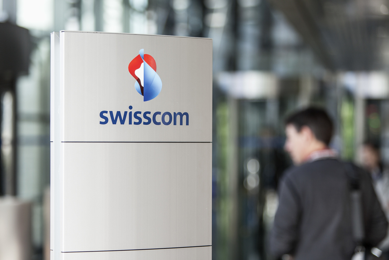 Il logo di Swisscom.
