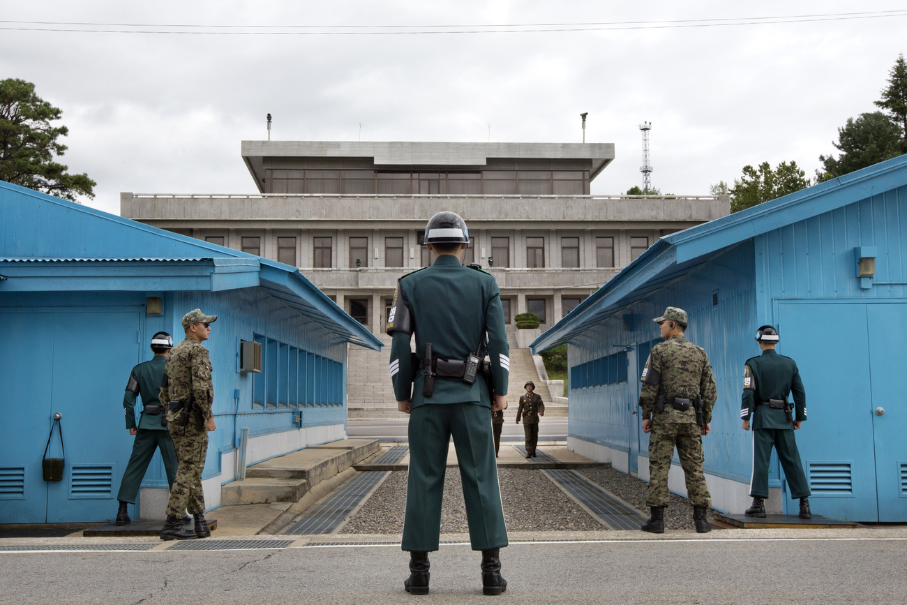 Soldaten an der DMZ