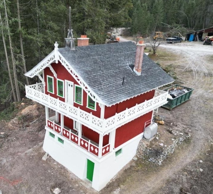 swiss style home in canada