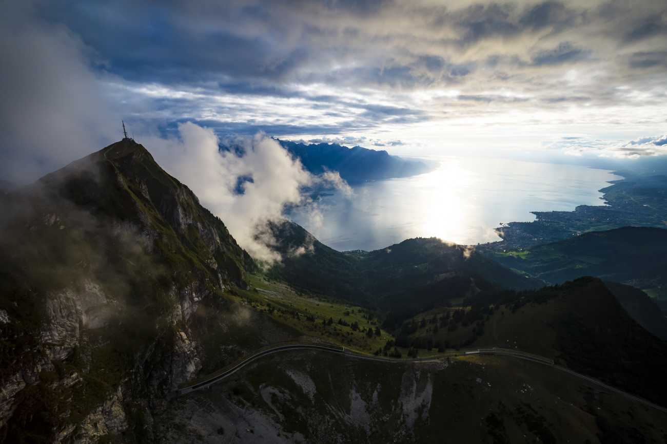 Veduta della vetta del Les Rochers-de-Naye