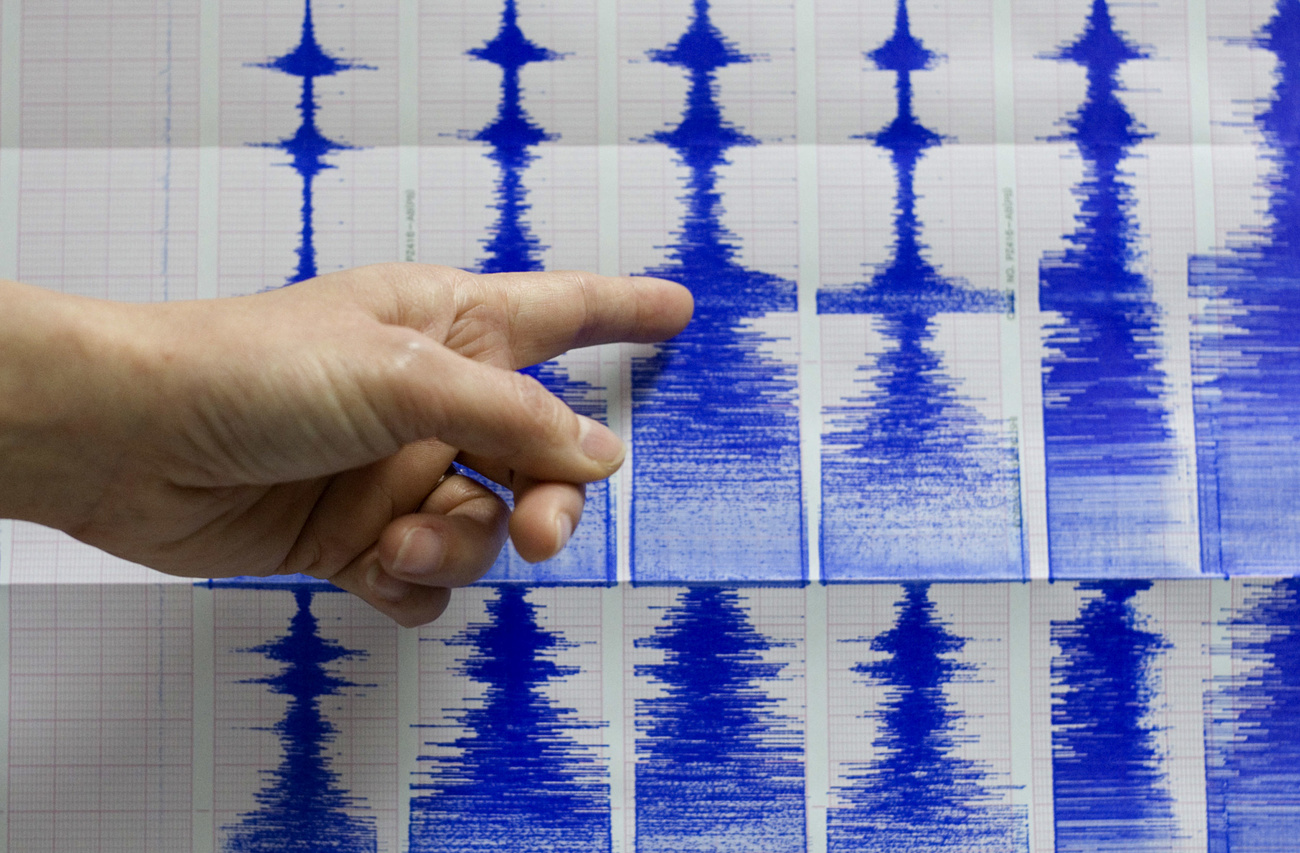 seismograph chart