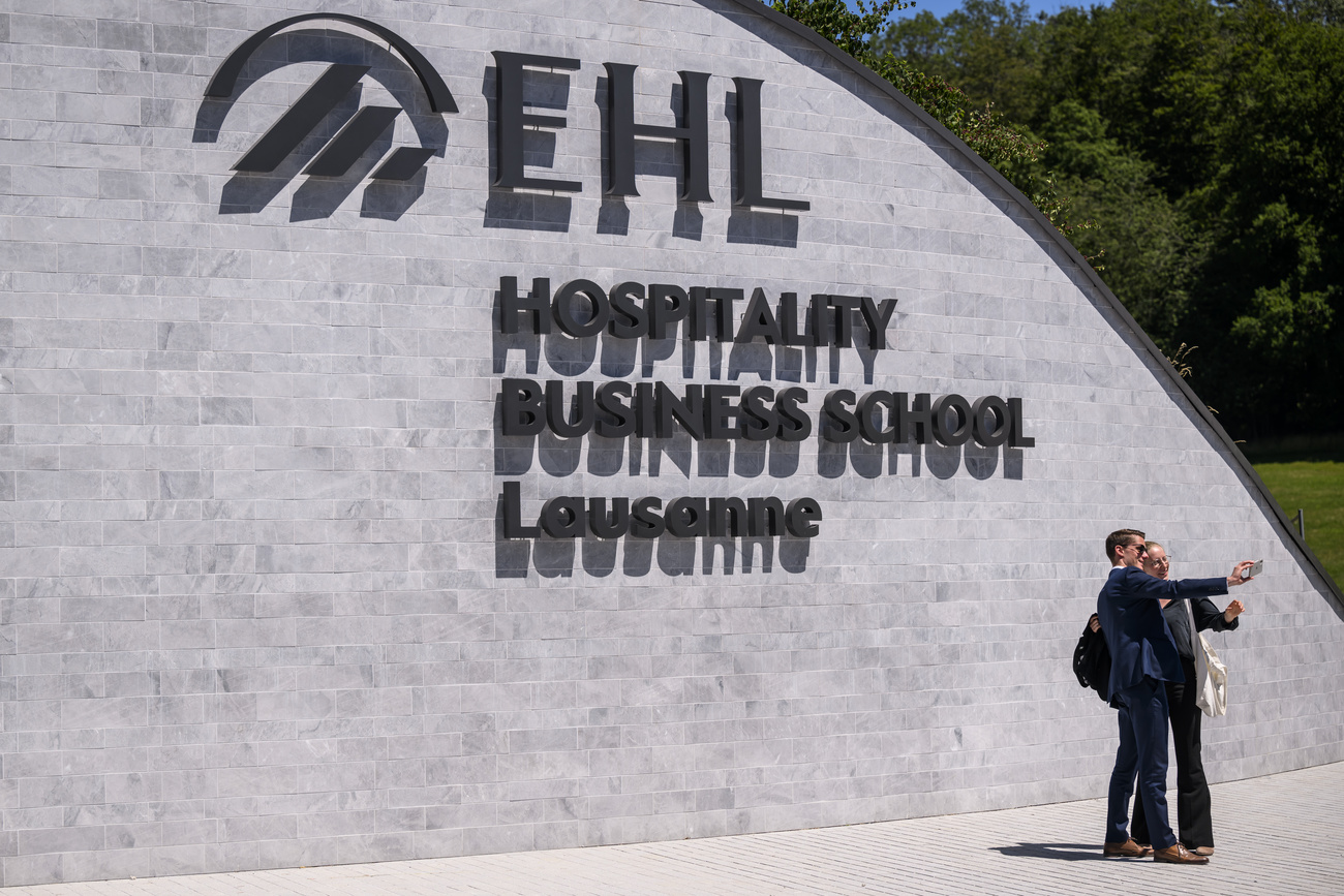 EHL hospitality management school in Lausanne.