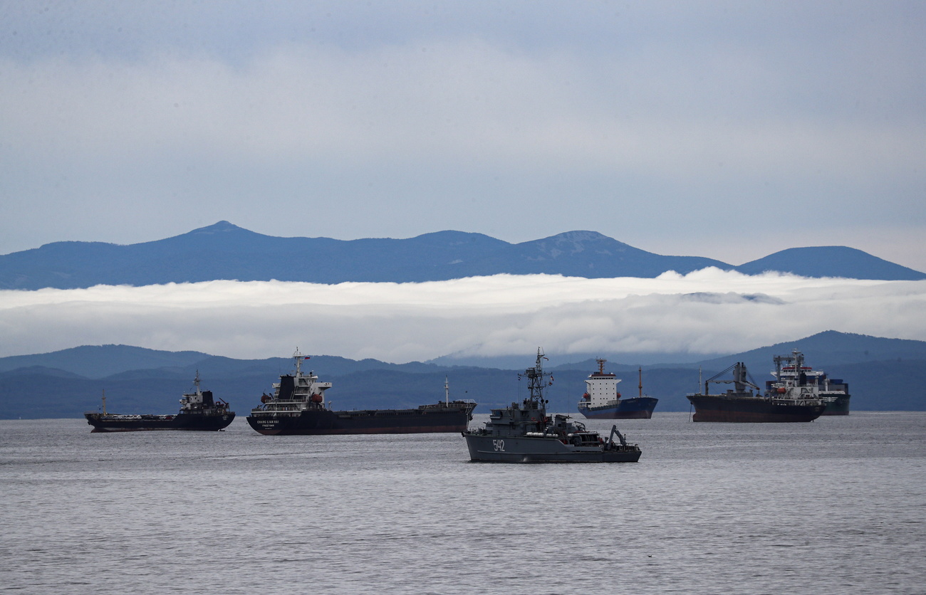cargo ships