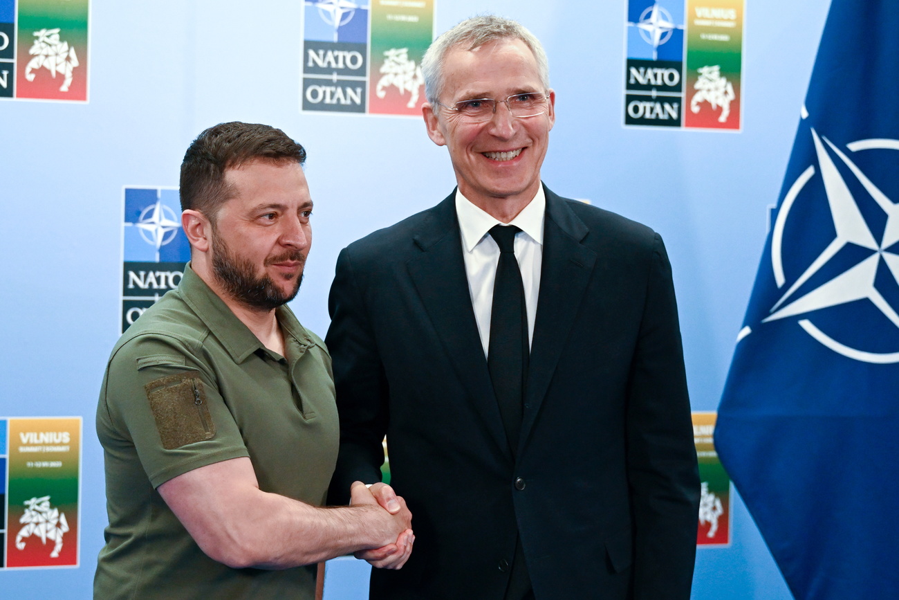 Zelensky and Stoltenberg