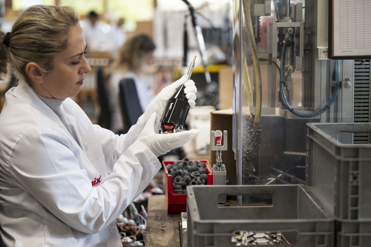 Indústria manufatureira suíça.