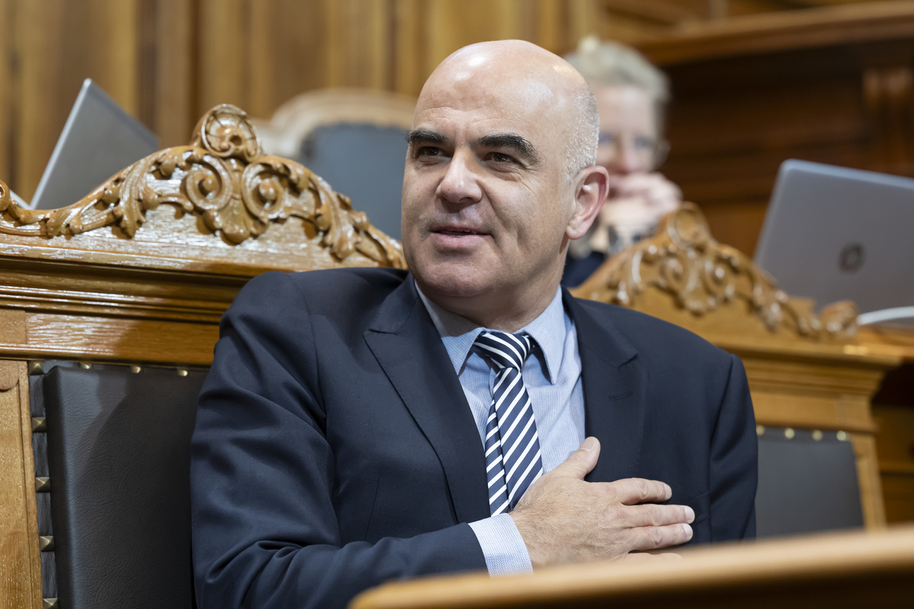 Former Swiss Health Minister Alain Berset