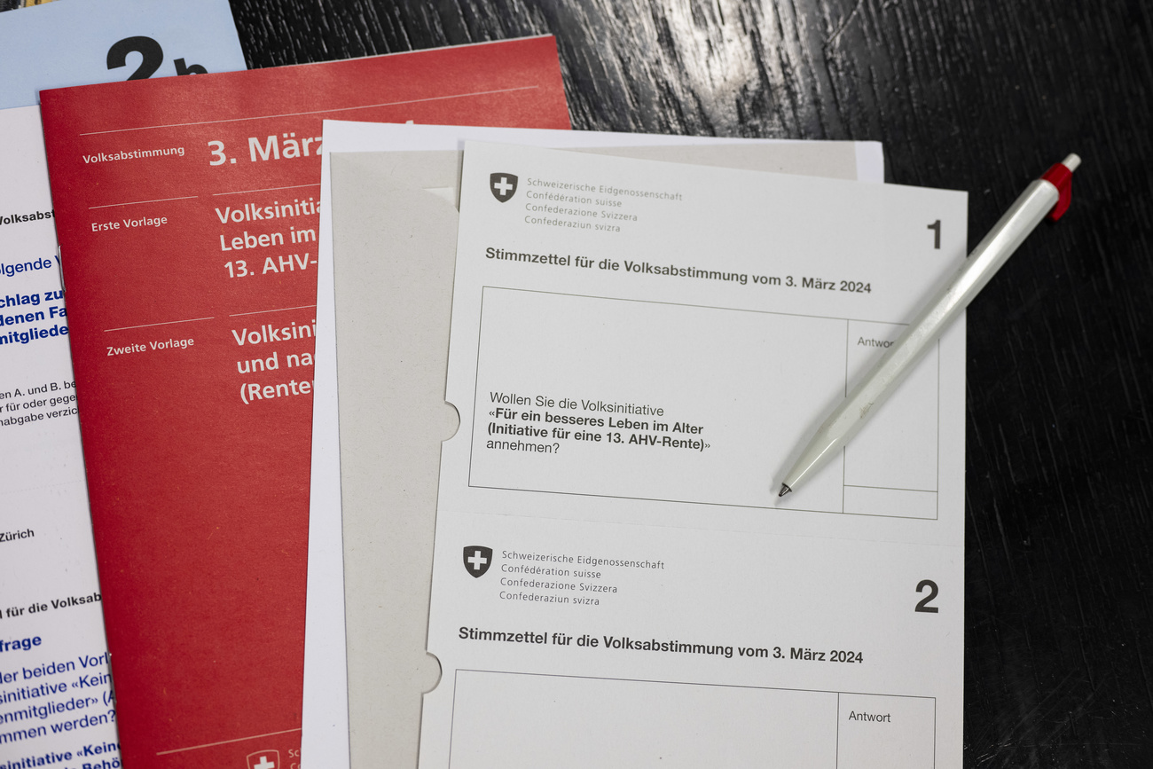 Bulletin de vote à remplir