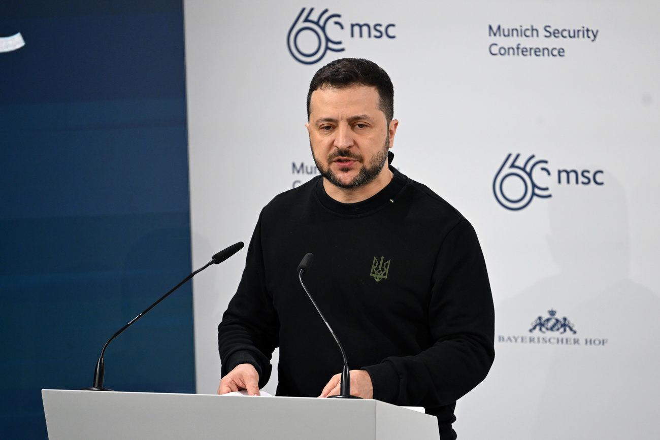 Wolodimir Selenski an der Münchner Sicherheitskonferenz 2024