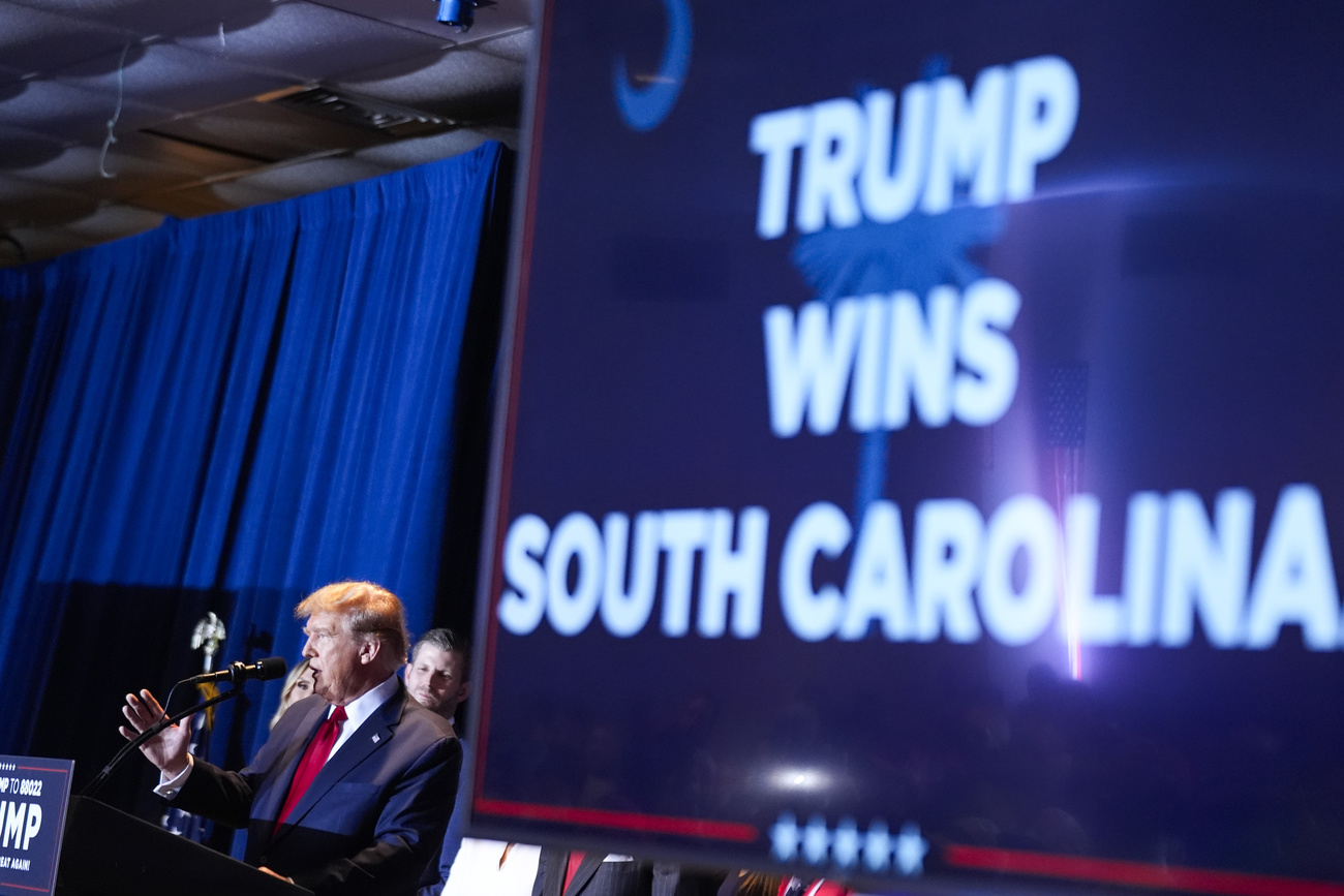 Donald Trump in South Carolina.
