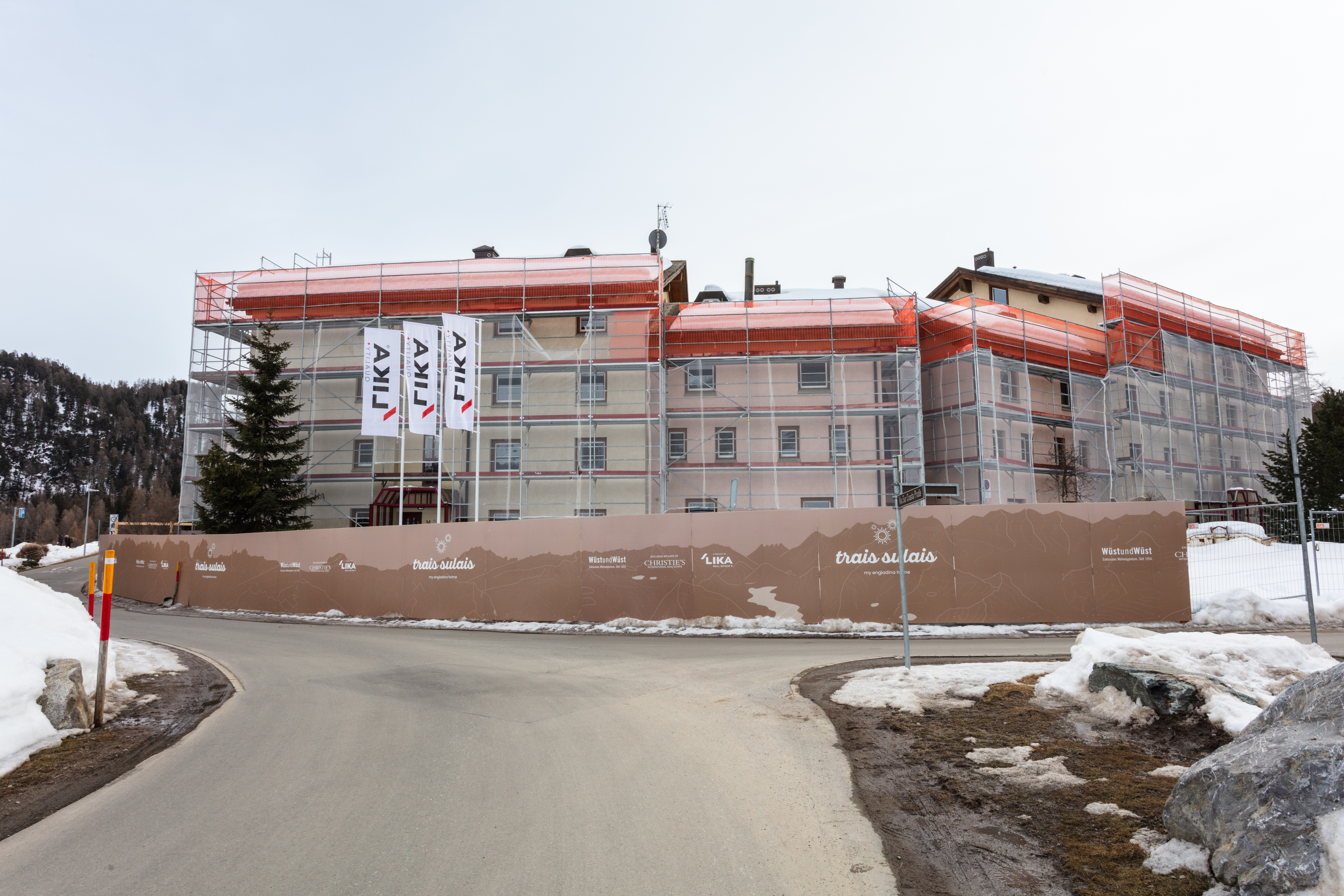 La Maison "Chesa Faratscha", à Celerina, Suisse