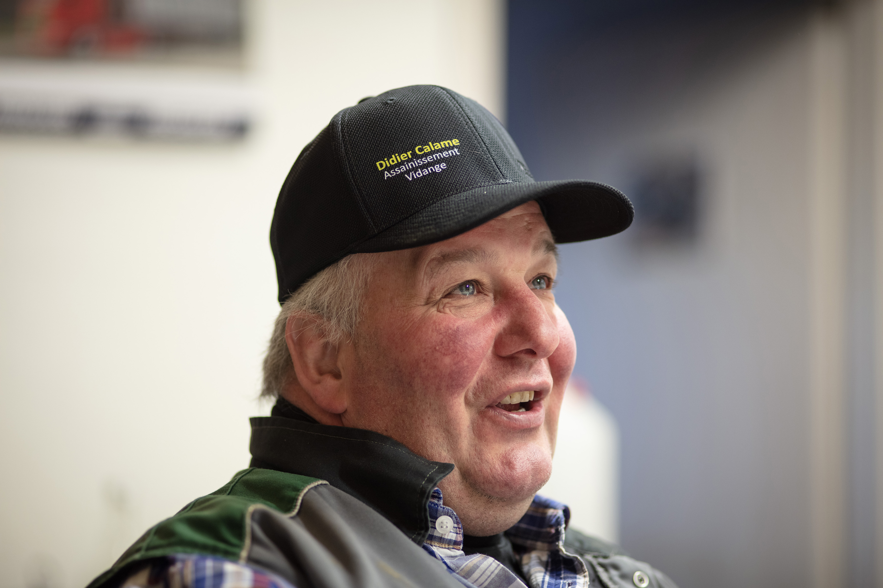 Didier Calame au bureau