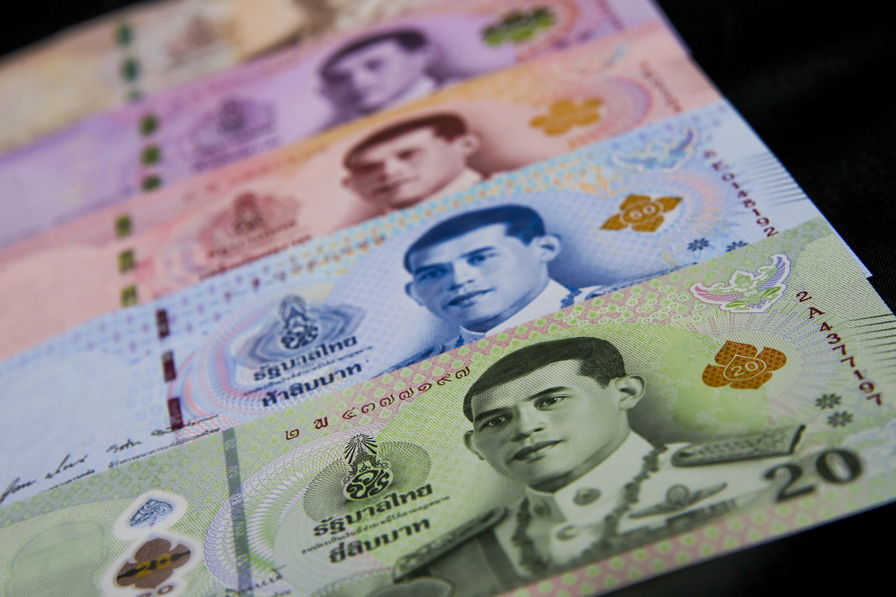 billets de banque thaï