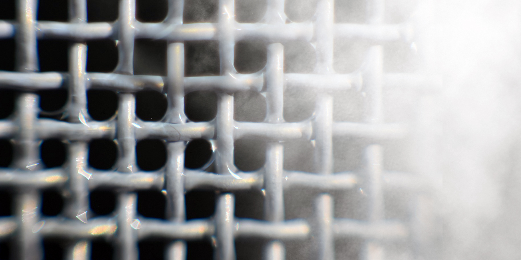 Fog-catching mesh