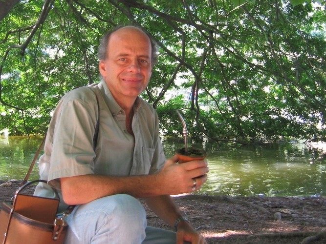 Pierre-Yves Maillard在巴西。