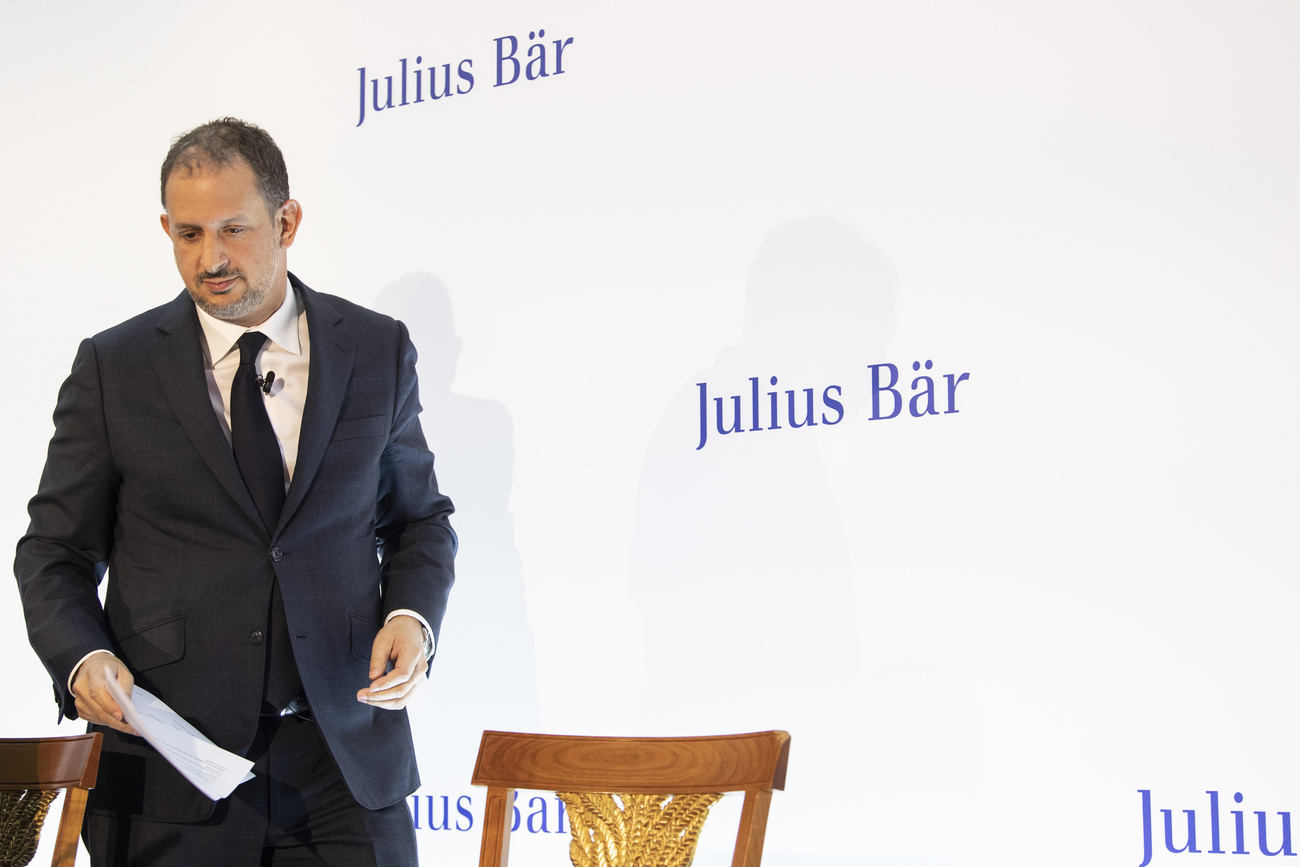 Philipp Rickenbacher, former CEO of Swiss private bank Julius Bär