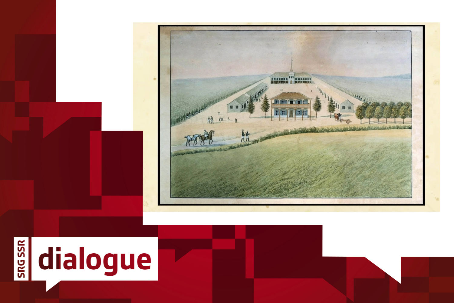 A colonial farm in Brazil.