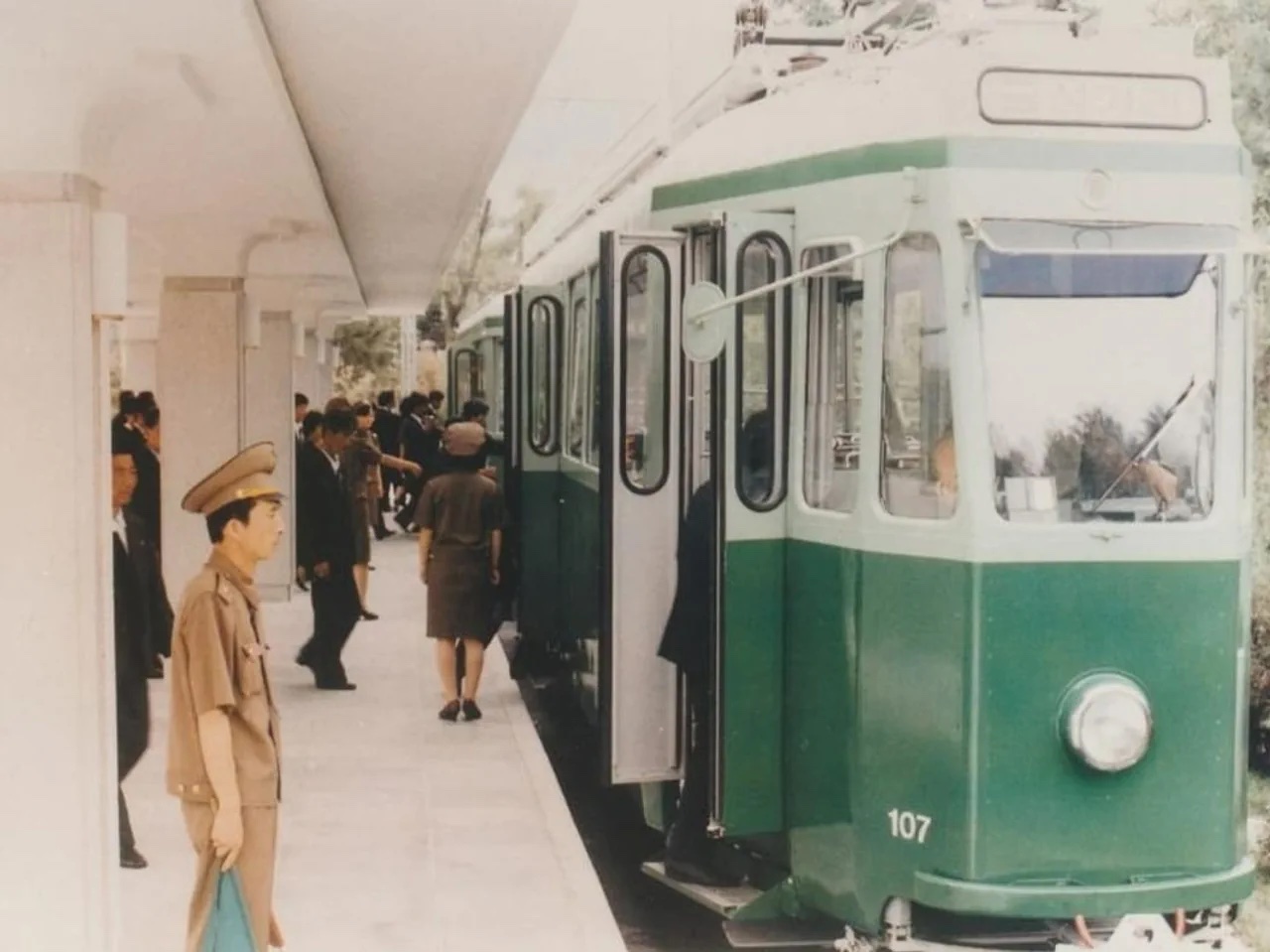 In Pjönjang fahren Schweizer Trams