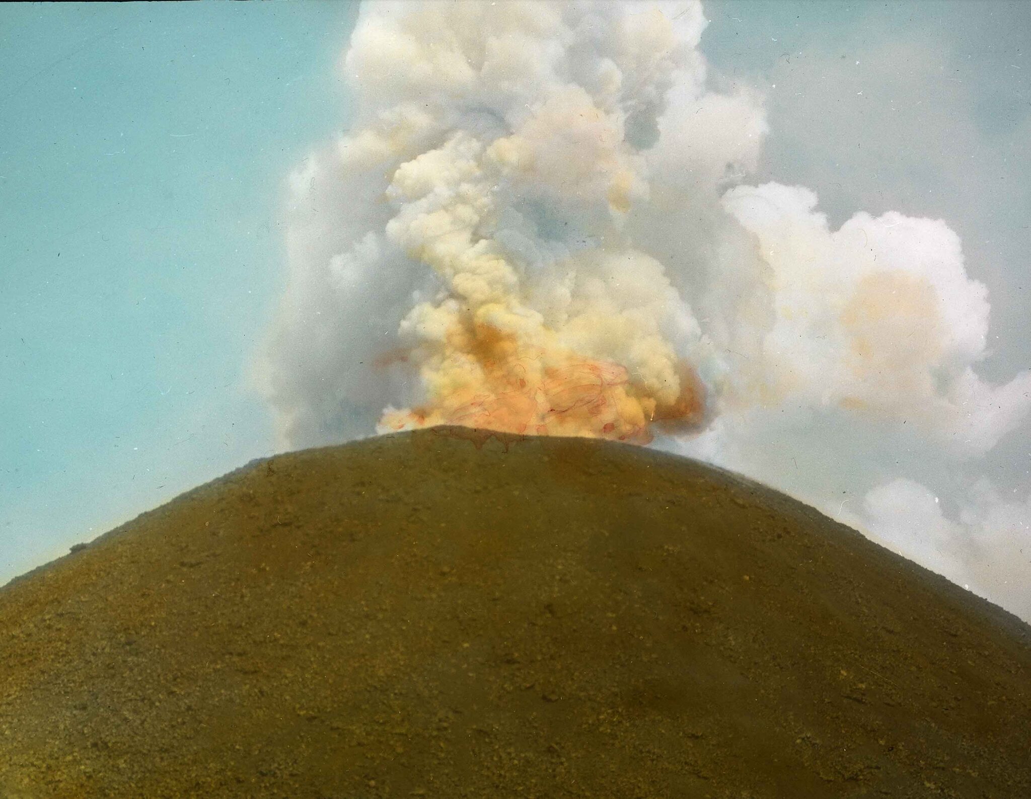 Vesuvius in Italy, 1926.