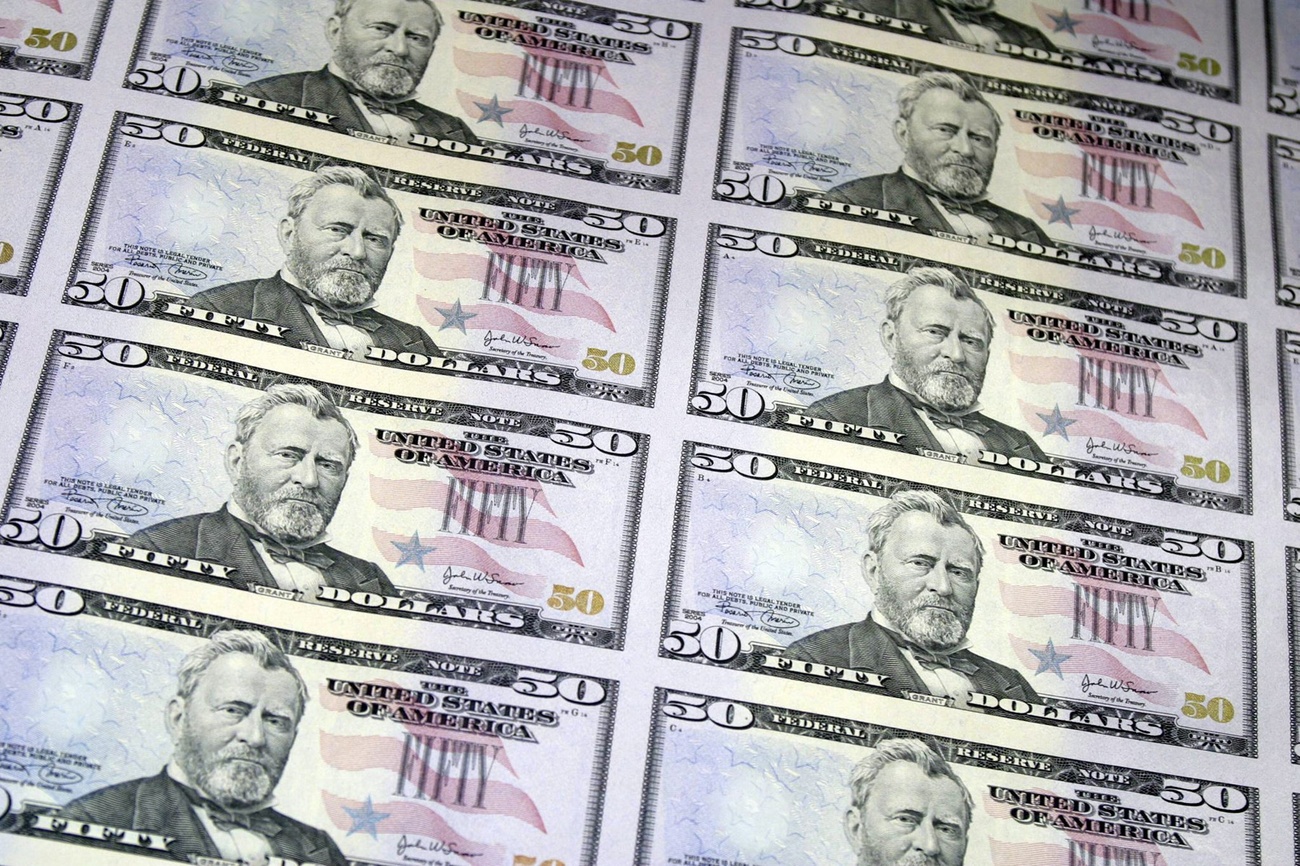 Banconote da 50 dollari.