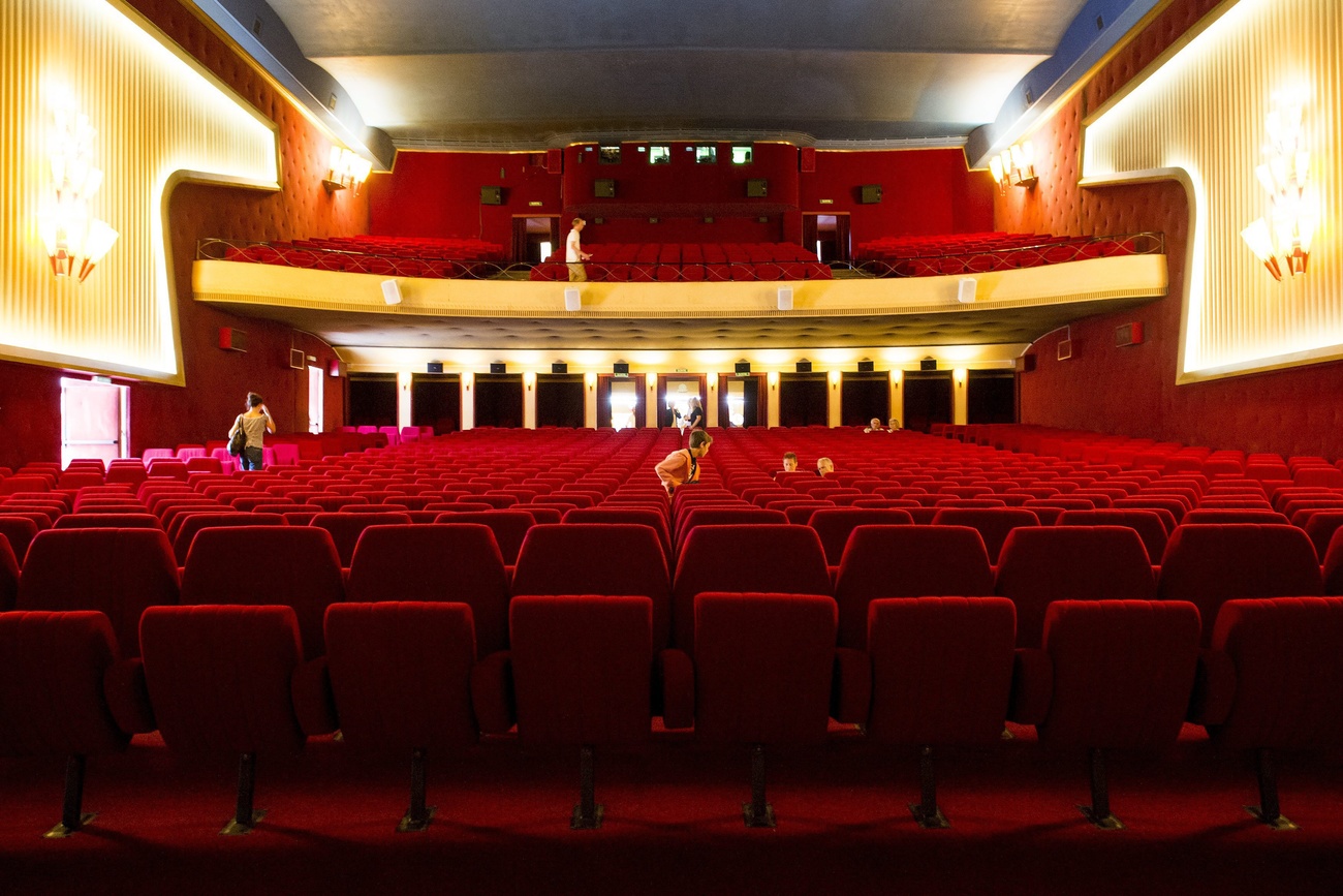 A view inside Lausanne's Capitole cinema.