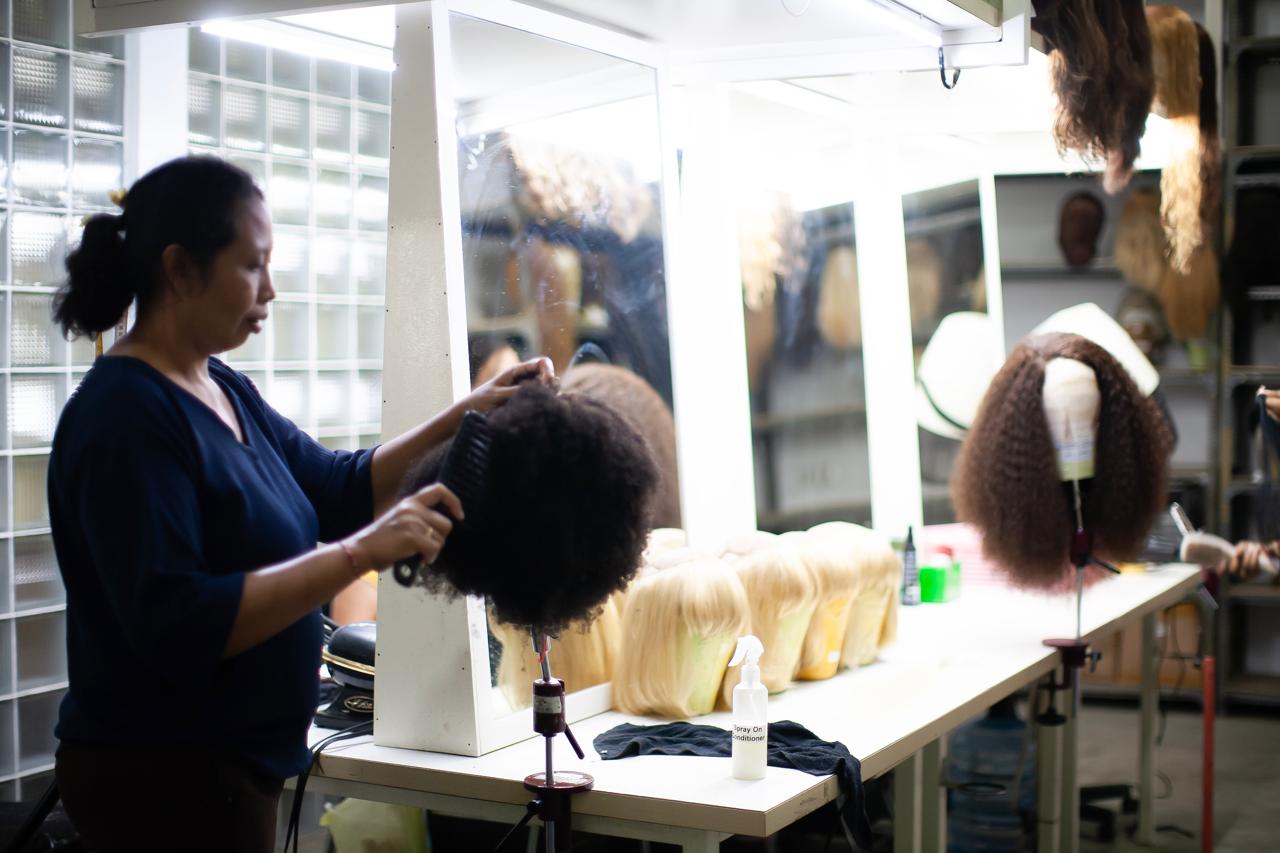 Pro Wig Making How Swiss-designed wigs make their way from Bali to the big screen ...